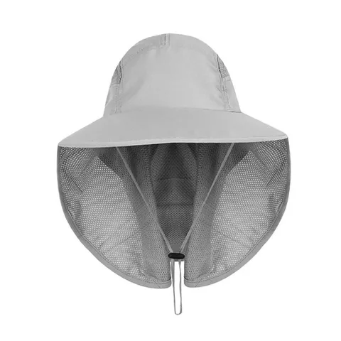 여름모자 모자 쉐이드 매쉬 아웃도어 라이트그레이 캠핑모자