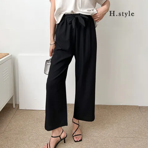 [하프클럽/에이치스타일]PT/마리통바지/여름/밴딩팬츠