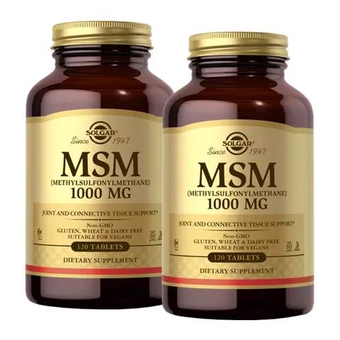 [해외직구] 솔가 MSM 식이유황 1000mg 120정 X 2