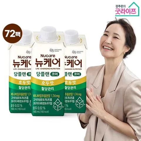 [굿라이프] 당플랜 코어 호두맛 72팩