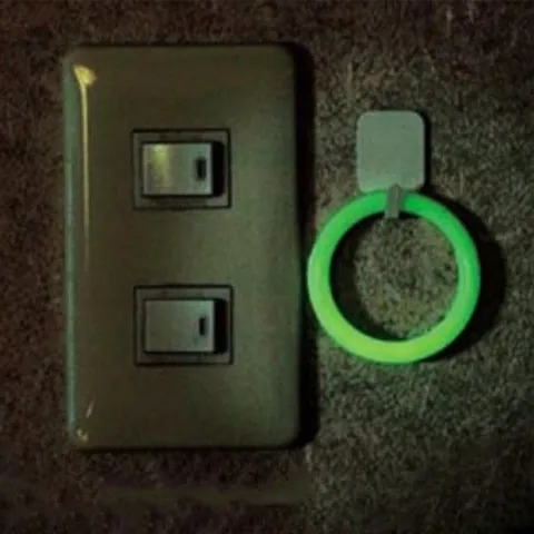 야광링(일본산 축광형프리링 노멀 2개입 보안링) 발광링 축광링 보안야광링 링 스위치찾기