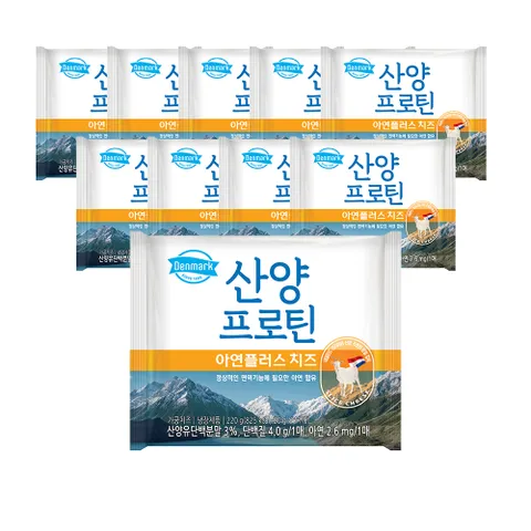 G 동원 산양 프로틴 아연플러스 치즈 220g 10입