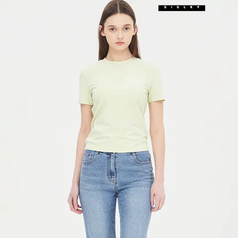 아울렛 SIS 하이텐션 자수 티셔츠 SATS91431