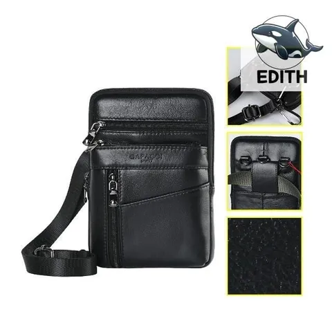 소가죽 미니백 허리벨트 활용 가볍고 세련된 미니크로스백 바디크로스백 여행보조가방 어깨가방