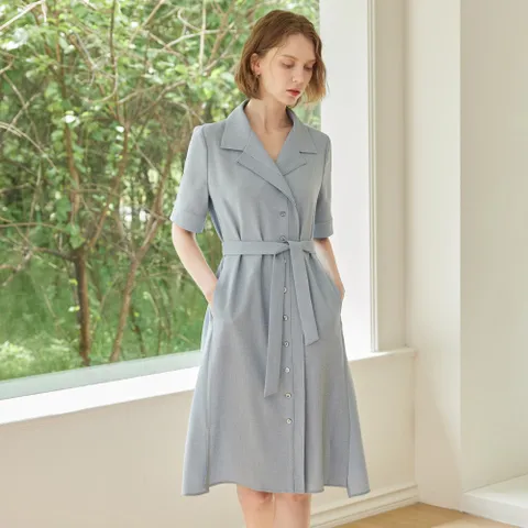 [공식] 테일러드 트임 원피스