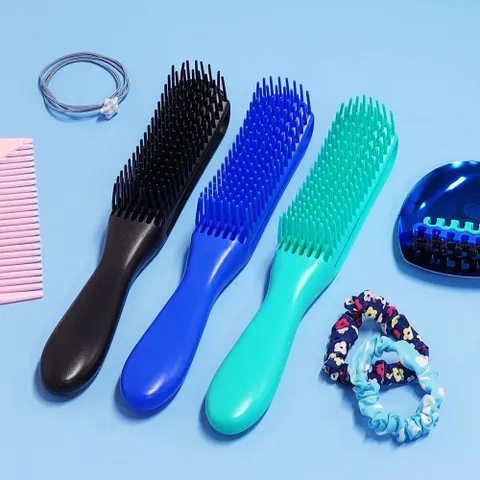 컬러 볼륨 드라이빗 쿠션빗 쿠션브러쉬 볼륨빗