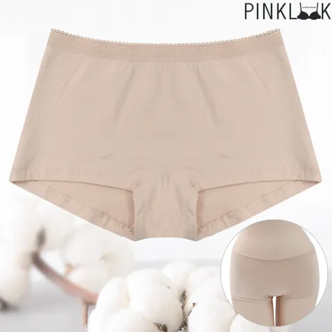 90~105까지 순면팬티 드로즈팬티 사각여성팬티/베이지