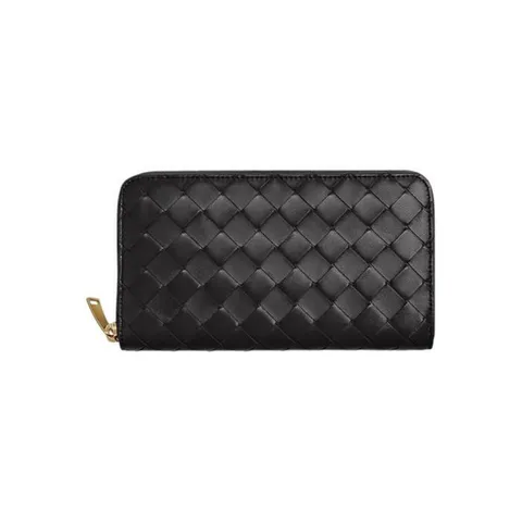 [명품]  인트레치아토 지퍼 장지갑 블랙 608053VCPP2 8425