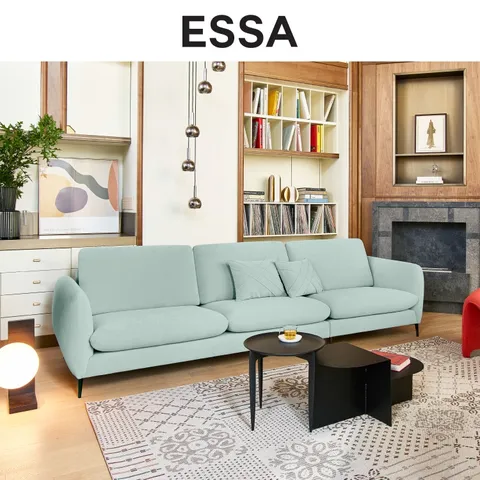 딜라이트 3.5인 테메르 패브릭 소파