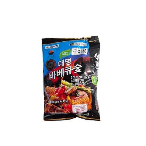 대명 바베큐숯 구이용 700g 참숯 봉지숯 BBQ