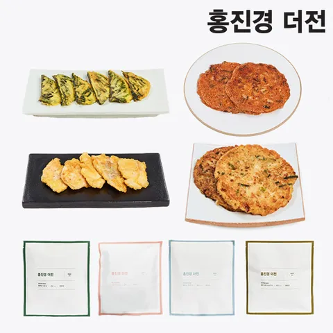 더전 4종 오리지날 세트 (김치전+동태전+녹두전+깻잎전)