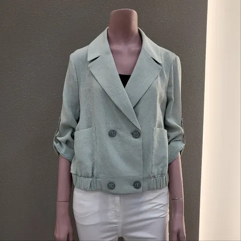 더블카라넥 밴딩재킷 CADU5-WJK110_IC