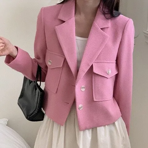 [제이0]온앤 베이직 포켓 긴팔 자켓