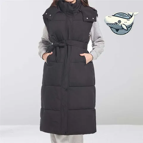 겨울 원폴리 패딩 조끼 롱기장 보온 슬림핏 경량패딩 패딩 패딩조끼 숏패딩 니트조끼 조끼