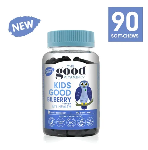 [해외직구] 키즈 빌베리 루테인 90츄어블