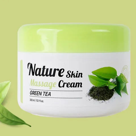 포인트 메이크업까지 한번에 녹차 마사지크림 300ml 메이크업까지 한번에 녹차 마사지크림