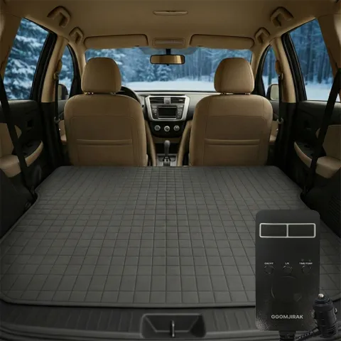 꼼지락 탄소 온열매트 12V 차박 캠핑 전기매트 더블좌우분리형 1200 2인용