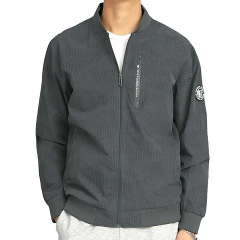 [하프클럽] BTJA4198 봄 가을 남성 블루종자켓 바람막이 항공점퍼