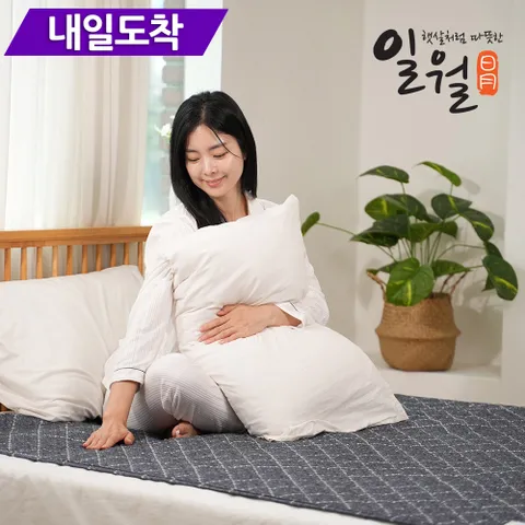 [내일도착] 26년형 피치블로썸 초절전형 워셔블 전기매트 탄소 카본매트 싱글