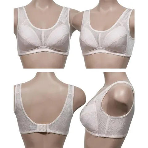 (비비안)레이온 노와이어 나뭇잎패턴 풀컵 A컵 브라 풀컵브라 A컵브라 브라 노와이어브라