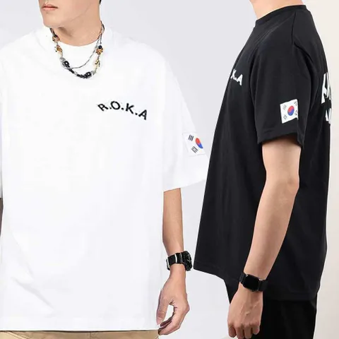 2장세트 제이케이sp 로카티 ROKA 쿨 드라이 반팔 군인 군대 PX 티셔츠