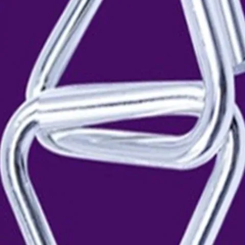 두뇌 계발 메탈 와이어 퍼즐 인지 능력 강화 장난감 1단계 딥 퍼플 놀이 활동 두뇌 발달