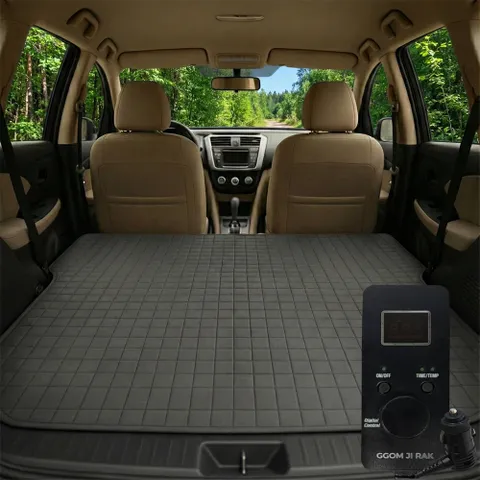 꼼지락 탄소 온열매트 12V 차박 캠핑 전기매트 싱글 700 1인용