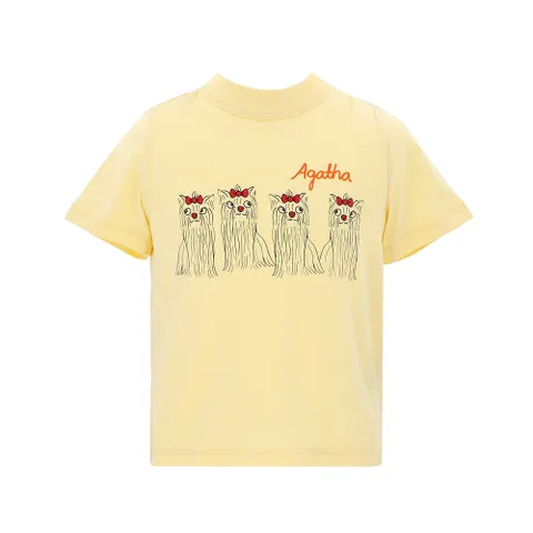 2472014323 (Agatha dogs sp ss tee) 아가타 도그 아동 반팔티