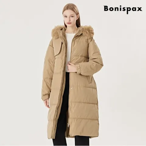 정상가:159,000원 ㅣ 탈부착 퍼 벨티드 패딩 점퍼 (XO4JJ025L0)