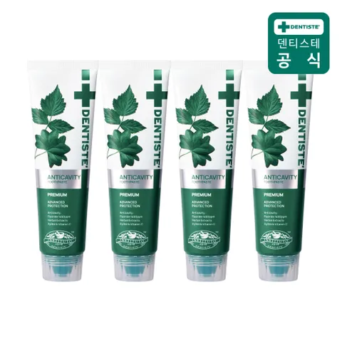 고불소치약 안티캐비티 치약 100g 4개