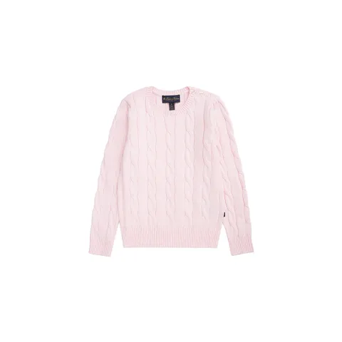 [정상가 129000원][키즈] 코튼 케이블 스웨터 (핑크) (BBWRKG5719CES)