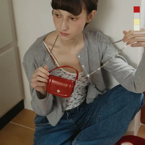 베이비 포피 체인 미니백 (5col)