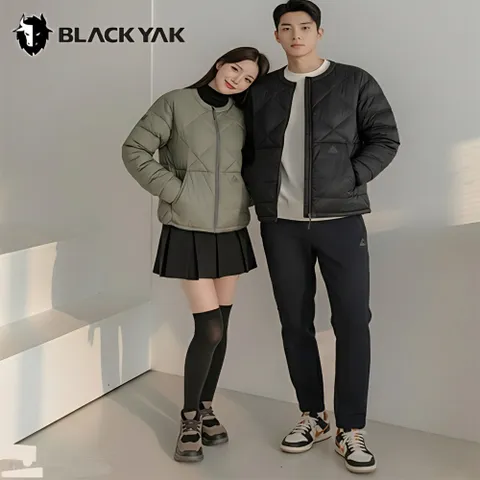 남여공용 퀄팅형 라운드넥 덕다운 C공용 다이아 다운자켓 1BYPAW4903 NW