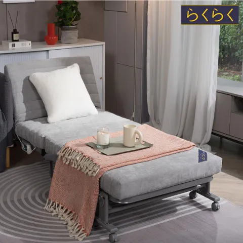 골드 1인용 온열 접이식침대 CBK-006SG 열선내장