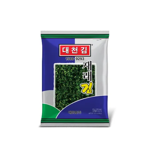 조미김 재래김 전장김 12봉/구운김