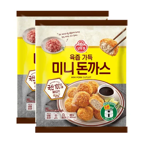 육즙가득 미니 돈까스 400g x 2개