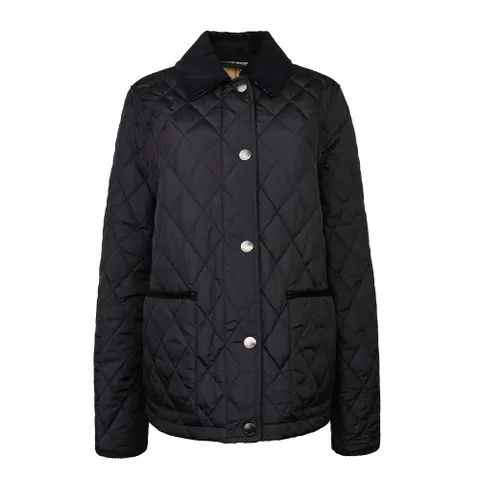 버버리 퀼팅 자켓 BLACKSANDIPCHECK 8107510 C1900