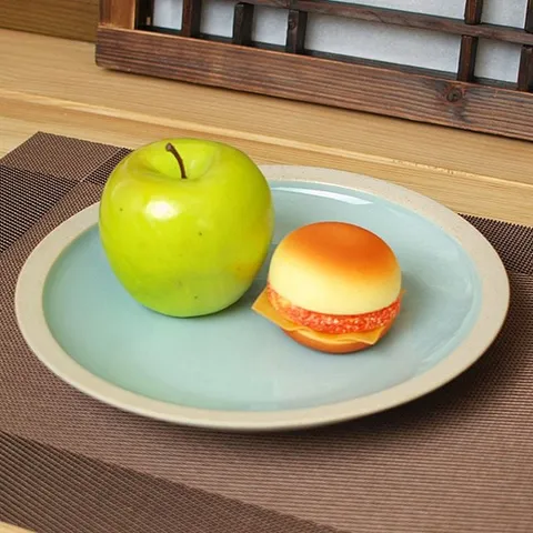 여주 소야 도자기 아름 블루 원형부페접시1호 도자기그릇 여주도자기 그릇세트