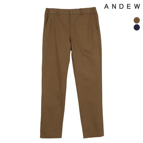 [하프클럽] 남성 테이퍼드 면 사이드밴딩 팬츠(O191PT220P)