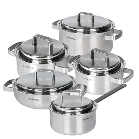 프리미오 통5중 316 IH 스텐 냄비 5종16+18+20+24+24전