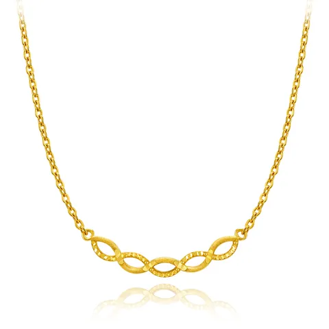 24K 여성용 순금 목걸이 11.25g (3) + 18K장식