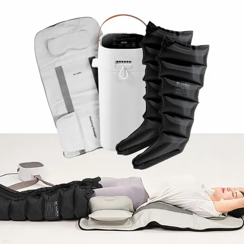 스트레칭 전신 분리형 마사지기 올인원 안마매트 안마기 세트 (본체+다리+매트)