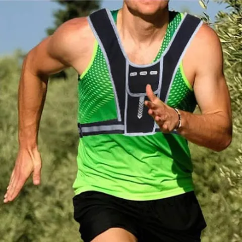 [하프클럽] 등산 수납 야광 조끼 베스트 1P 야간반사