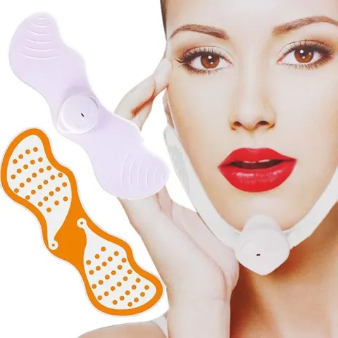 안 지기 얼굴 라인 기구 EMS 마사 리프팅 브이 저주파