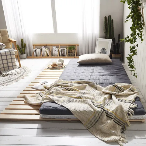 기절 마약매트리스 접이식 침대 바닥 토퍼 매트리스 5cm MS