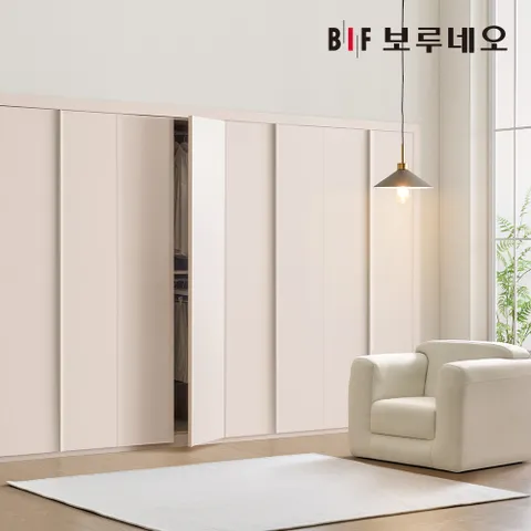 핑크 붙박이장 안방 여닫이 인테리어 가구 30cm 8자 9자 10자 11자 12자 13자 E0등급