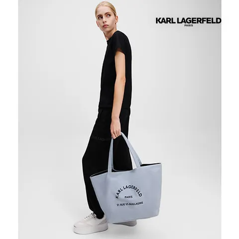 [A1W50006] 칼라거펠트 RSG 캔버스 쇼퍼백