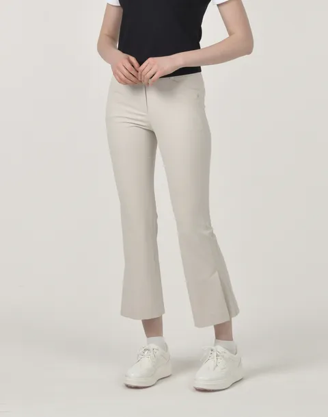 헤지스 골프 여성 [[25SS]] HWPA5B301I1 베이지 여성 여름 에센셜 부츠컷 팬츠