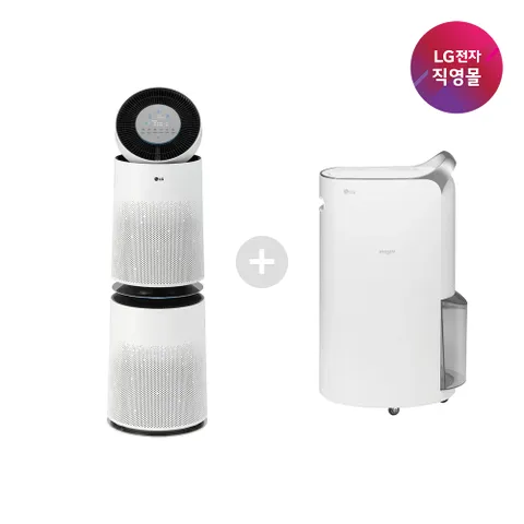 [직영] 세트상품 AS285DWWA+DQ205PSVA (공청기+제습기)