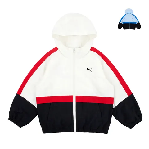 [키즈]푸마 컬러블럭 바람막이_PK52JK303